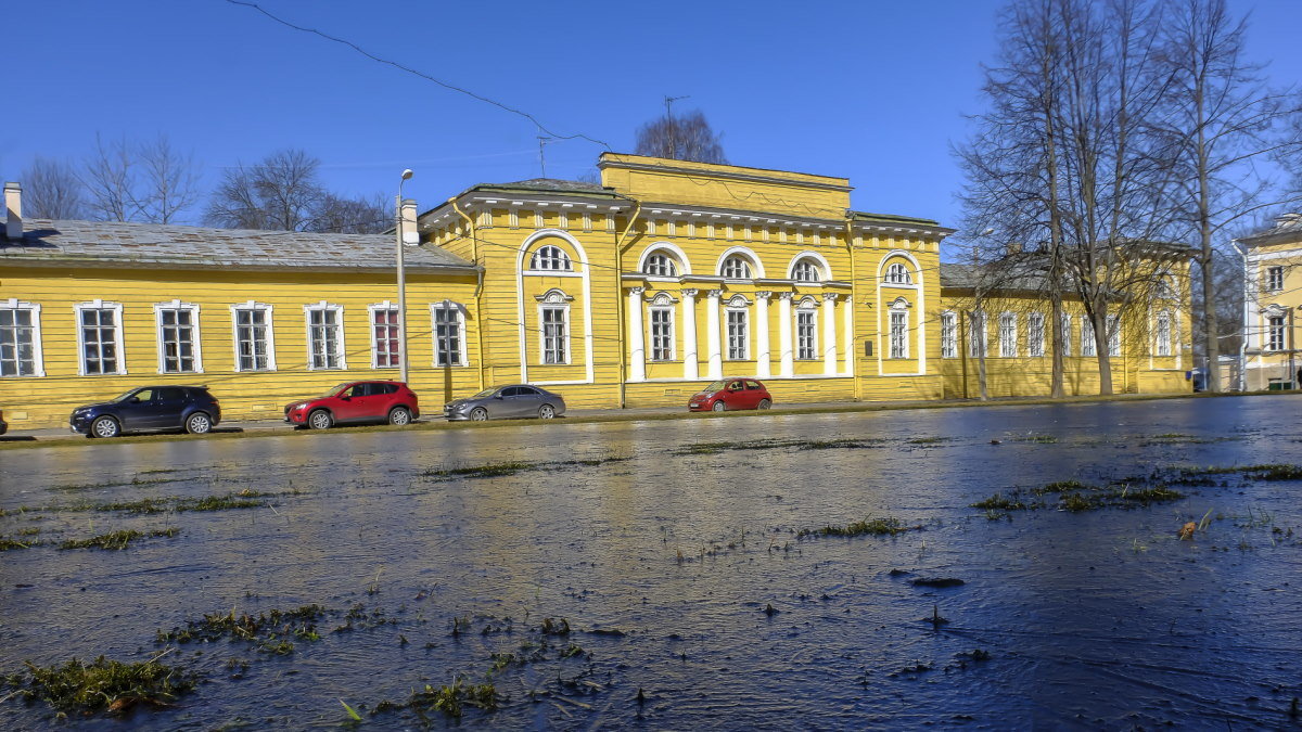 нет наводнения в Петергофе - Георгий А