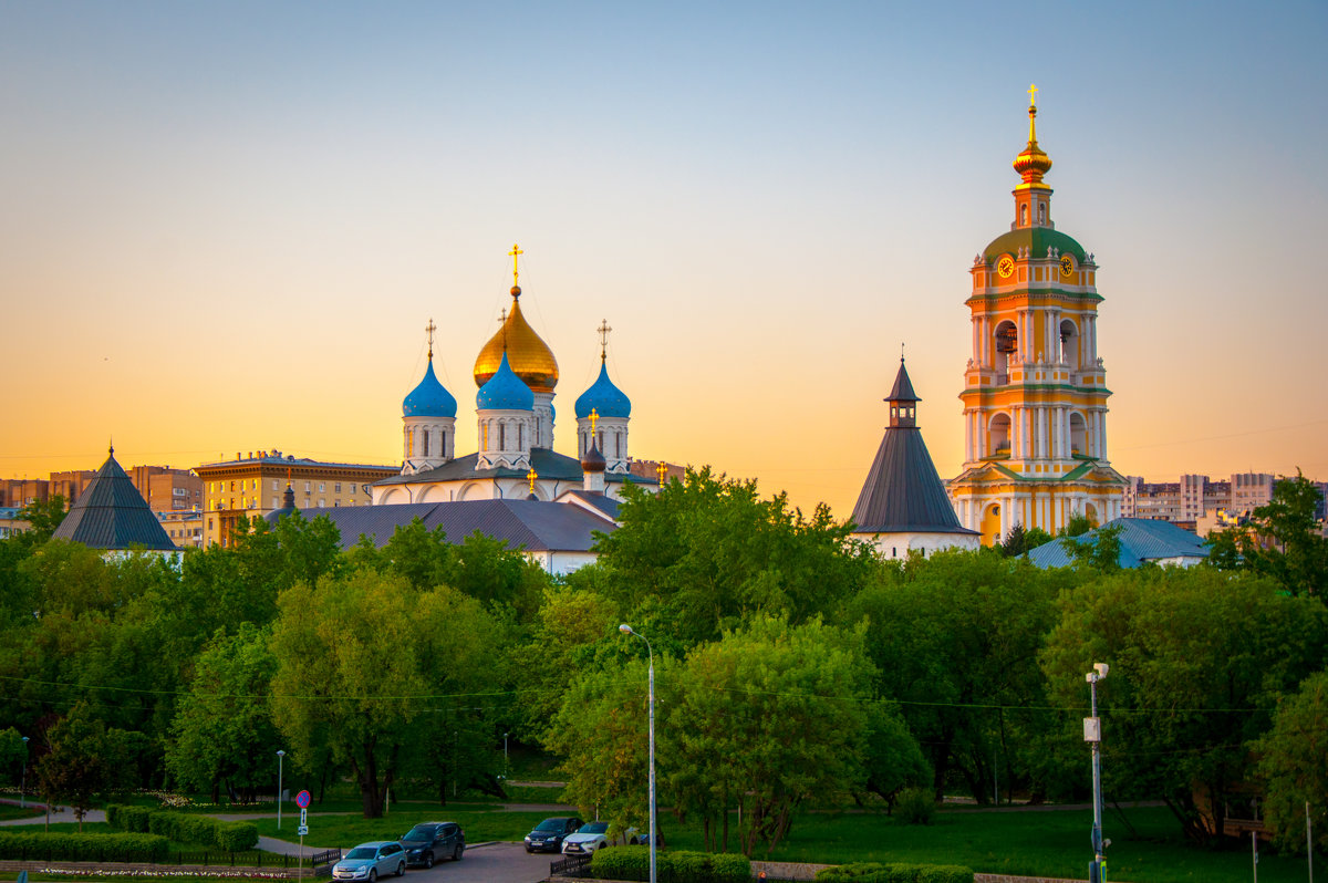 Московский Новоспасский монастырь 1632 год