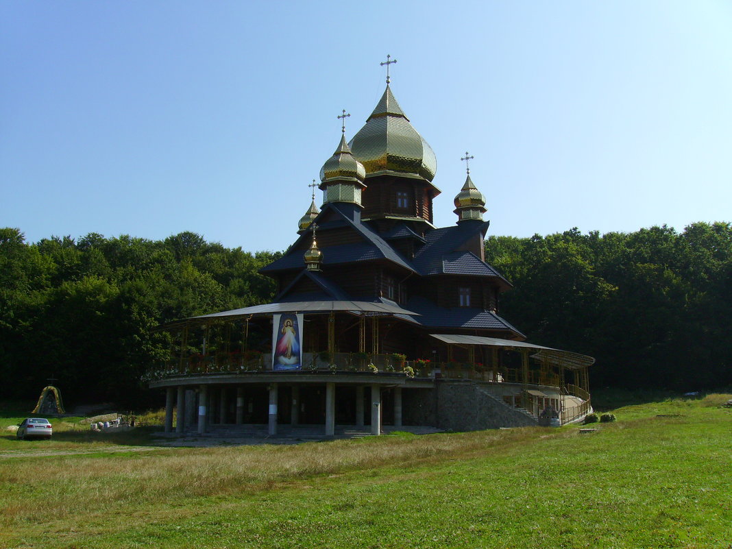 Деревянный   храм   в   Погоне - Андрей  Васильевич Коляскин