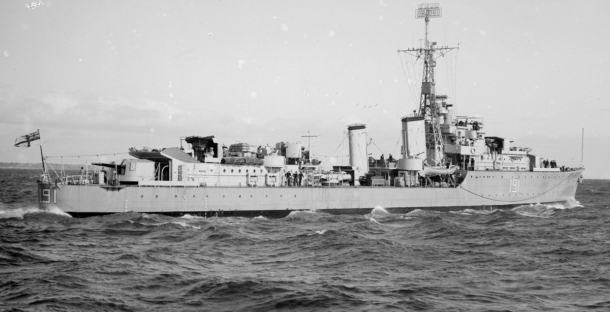 английский эсминец "HMS Bataan", Tribal Class. - Александр 