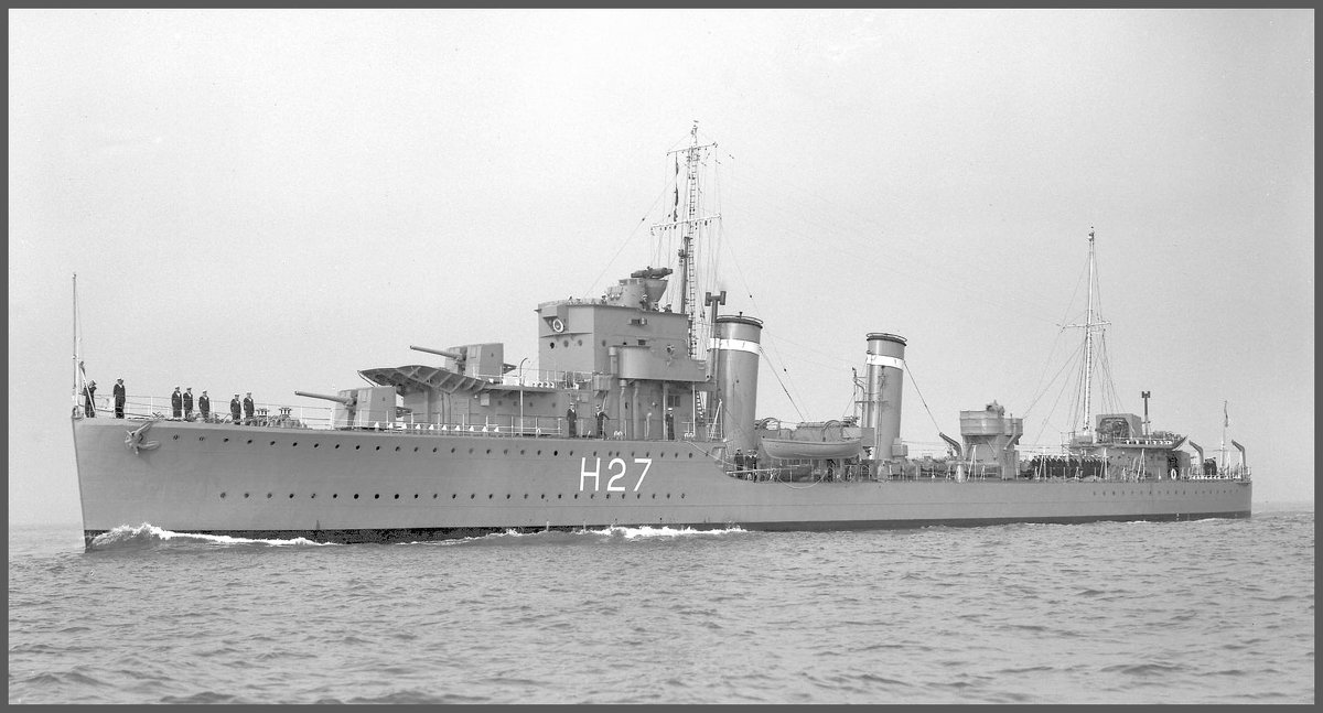 английский эскадренный миноносец "HMS Electra" 1934. - Александр 
