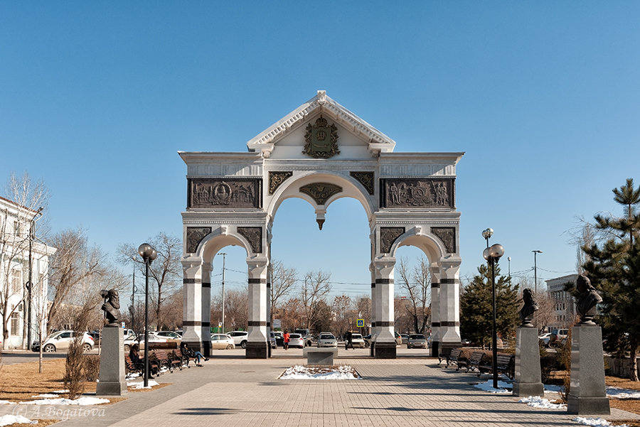 Триумфальная арка в Астрахани - Анастасия Богатова