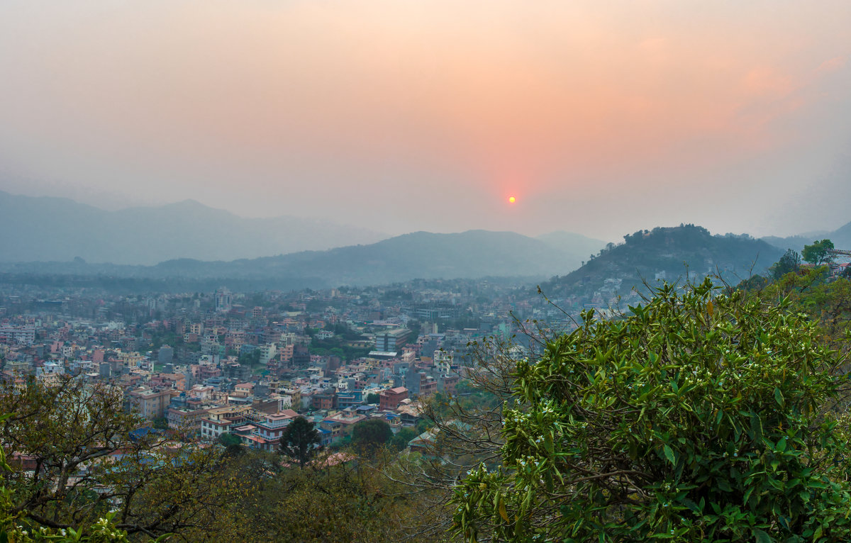 Вечер в Катманду, Непал. - Валерий Смирнов