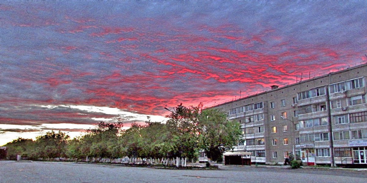 Вечернее небо - Владимир 
