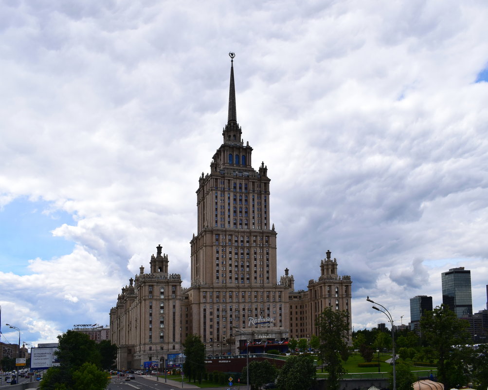 Москва...  Гостиница " Украина" ....Дата постройки1953 г. - Galina Leskova