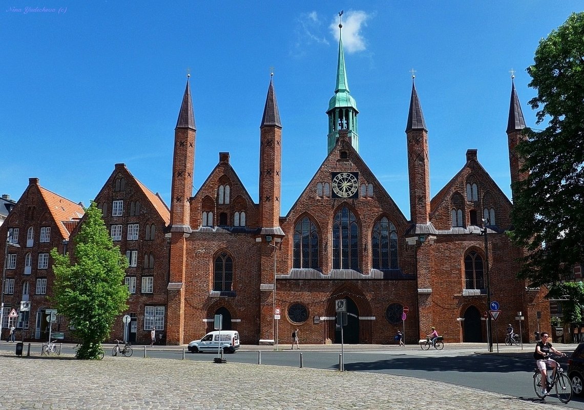 Lübeck.  Heiligen - Geist - Hospital - Nina Yudicheva