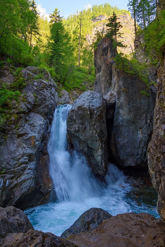 Первый водопад на Кынгарге - Nikolay Svetin