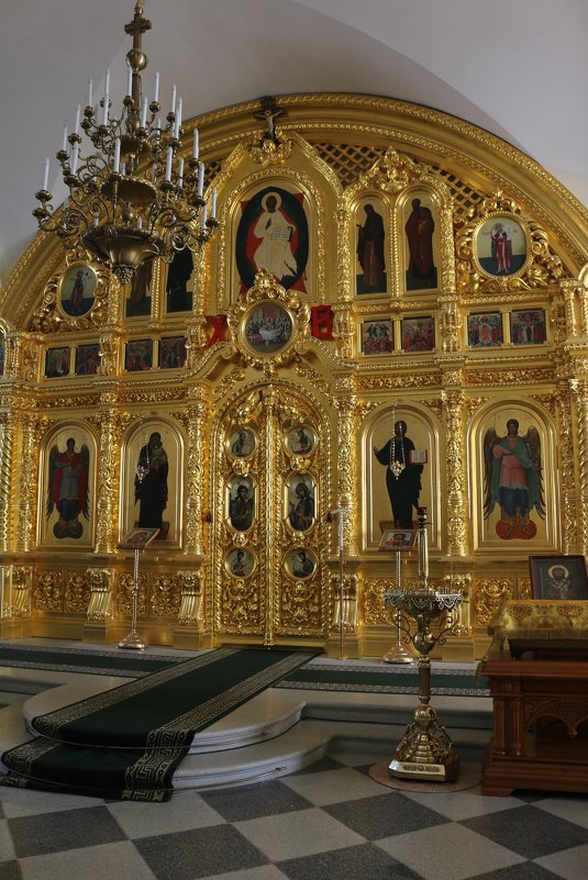 Восстановленные церкви монастыря - Ольга 