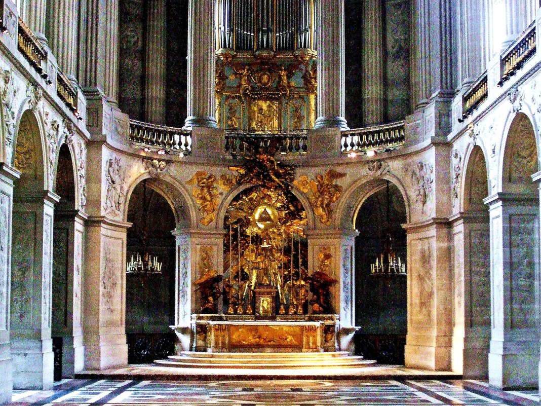 в церкви Версальского дворца - Александр Корчемный