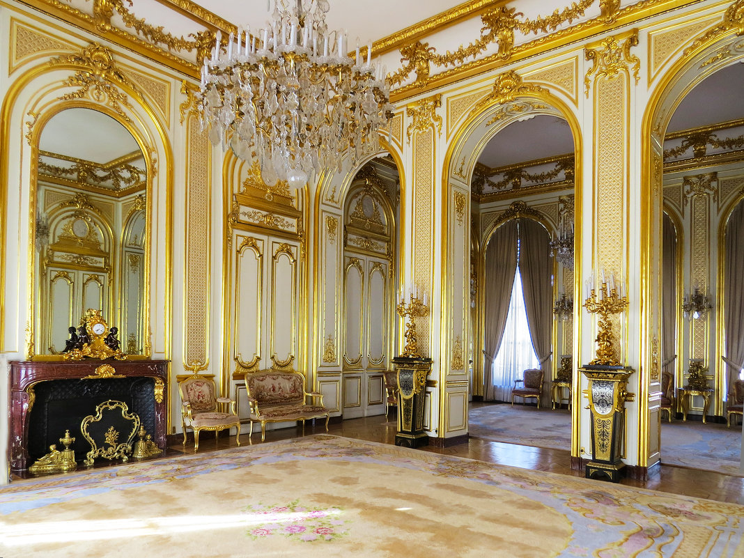 Золотой зал резиденции посла России в Париже. - ИРЭН@ .
