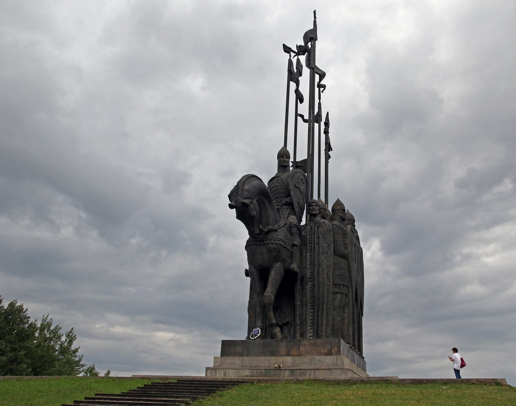Монумент «Ледовое побоище» - skijumper Иванов