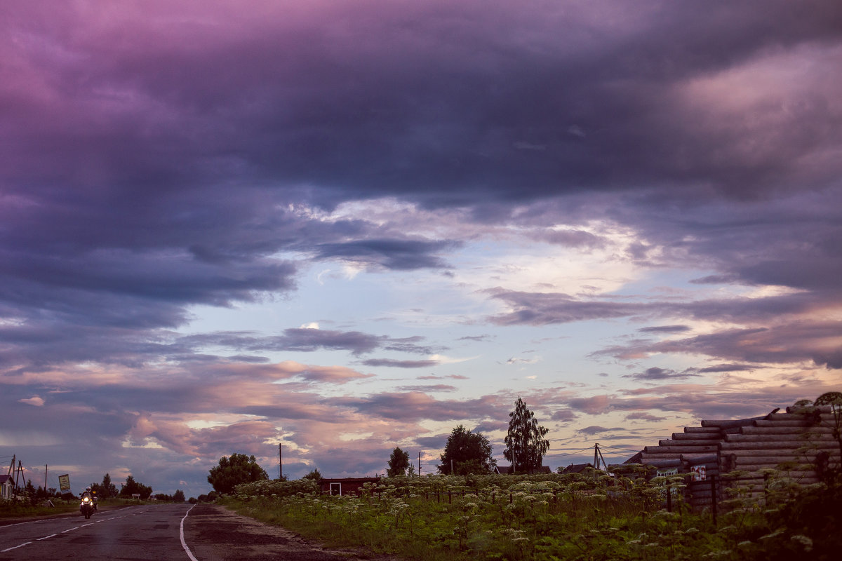 Невероятный закат. Тверская область, Калязин - Екатерина Тихомирова