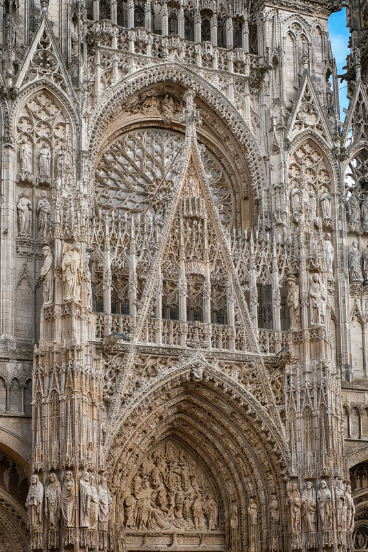 Руан. Cathédrale Notre-Dame de Rouen, Собор Руанской Богоматери. - Надежда Лаптева