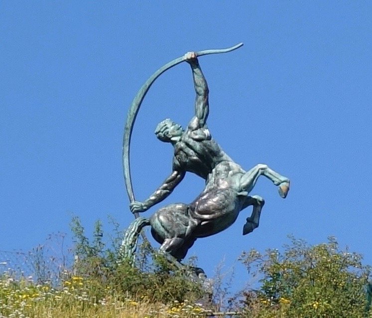 скульптура в Стокгольме - Елена 