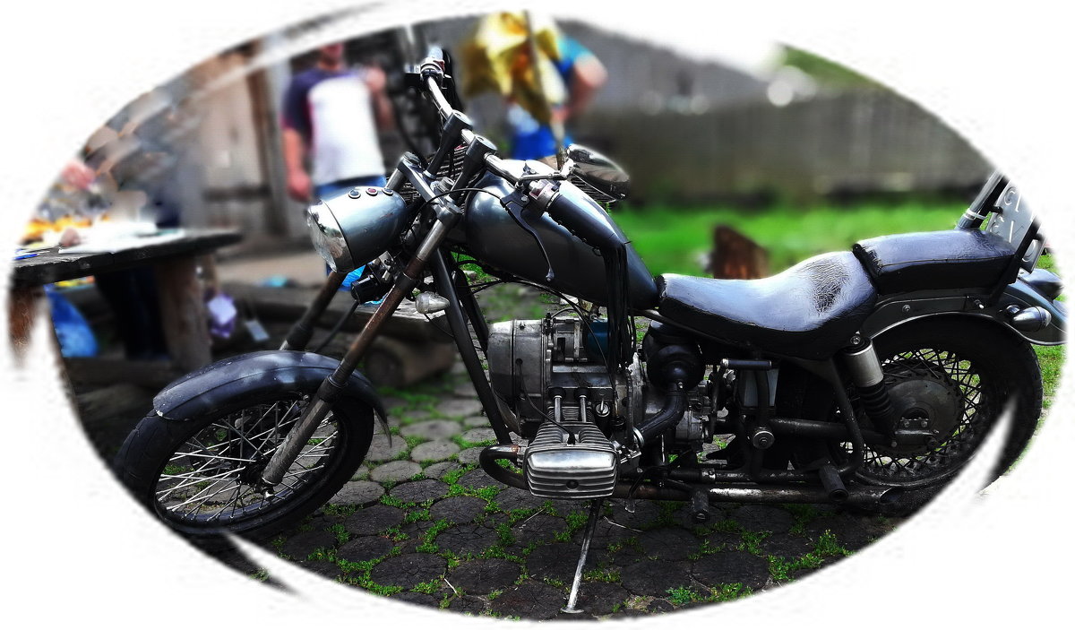 Мотоцикл для дамы - Ростислав 