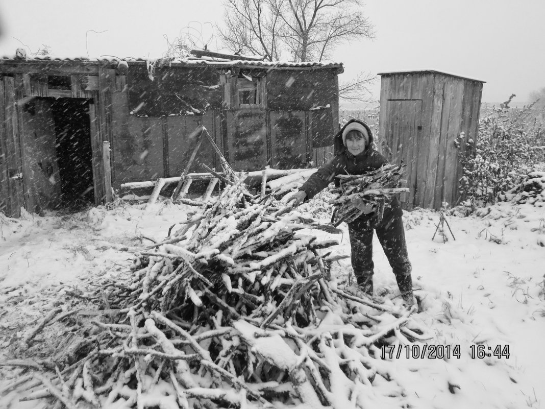 Хворост и первый снег - Светлана Рябова-Шатунова