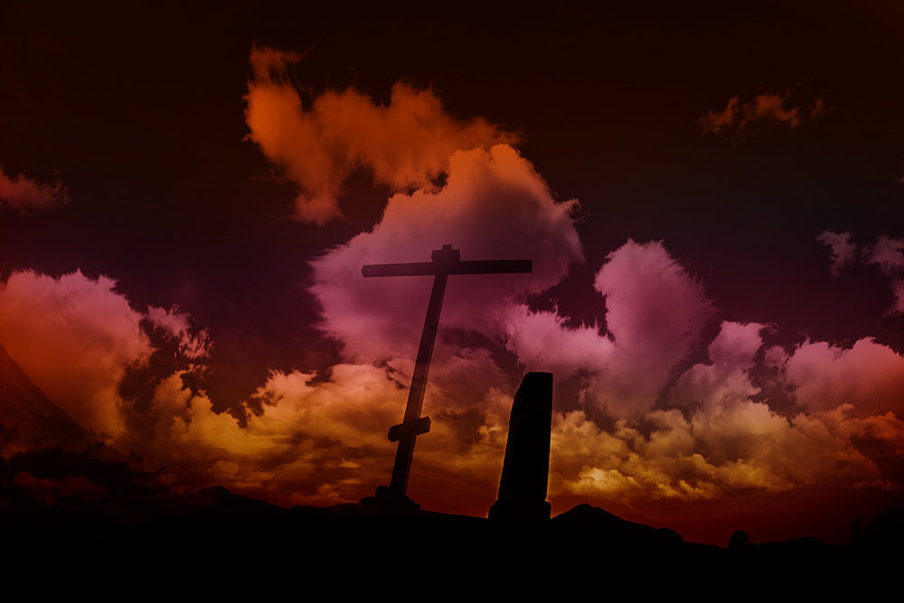 Cross in the clouds - Max Kenzory Experimental Photographer