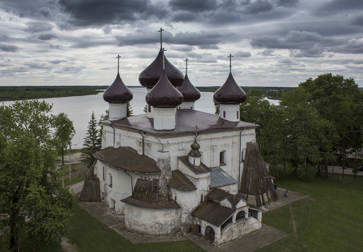 Вид с колокольни на Христорождественский Собор 1562г. - Ольга Лиманская