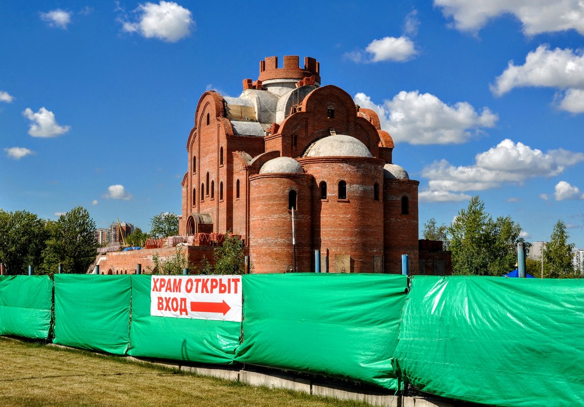 Новый храм в Братеево - Анатолий Колосов