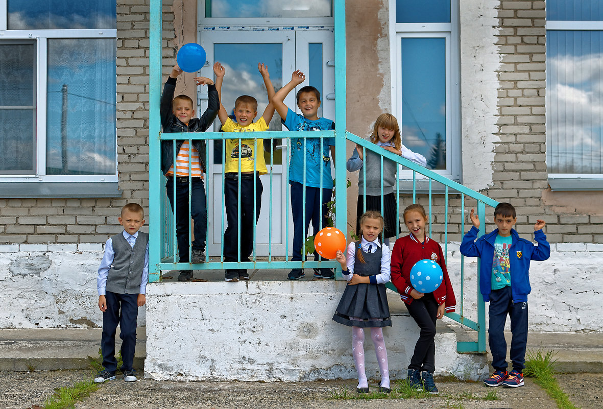 Школьные годы чудесные - сельская школа - Дмитрий Конев