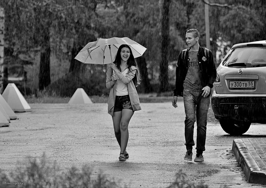 Прогулка под дождём - Mikhail Irtyshskiy