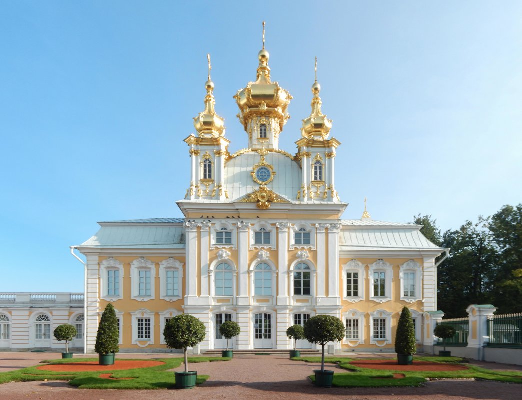 Церковный корпус Большого дворца в Петергофе - genar-58 '