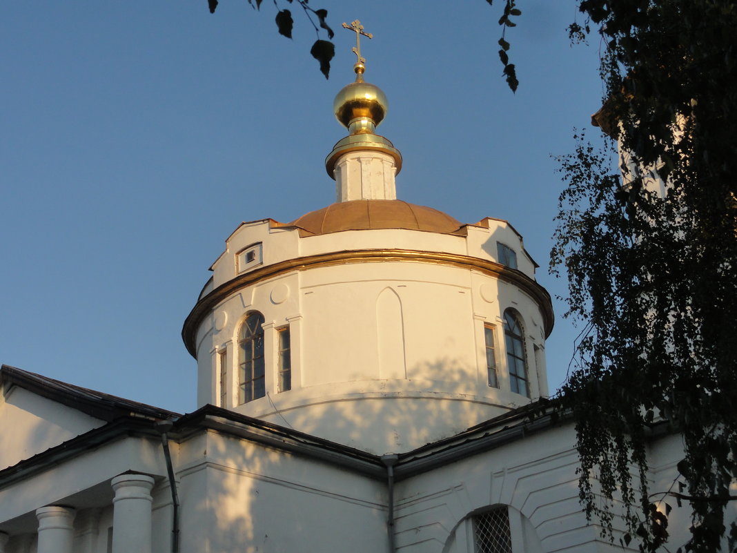 Купол церкви Николая Чудотворца 1820 г. - марина ковшова 