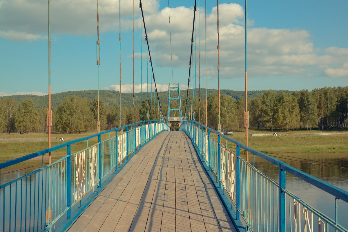 висячий мост в уфе