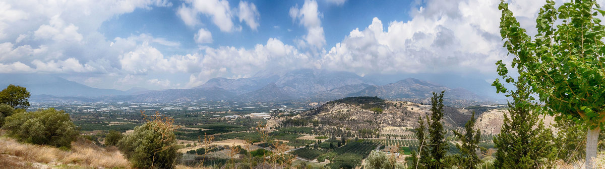 Долина у хребта Иди. Крит - Priv Arter