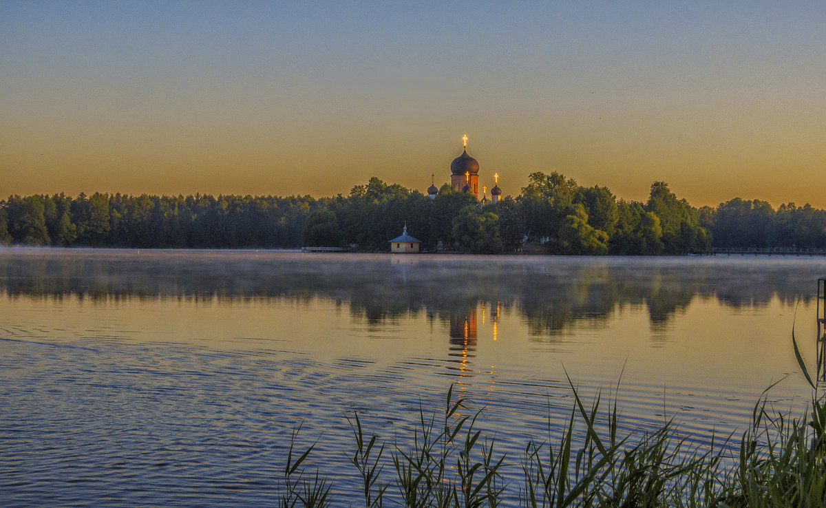 Утро на Введенском озере - Сергей Цветков