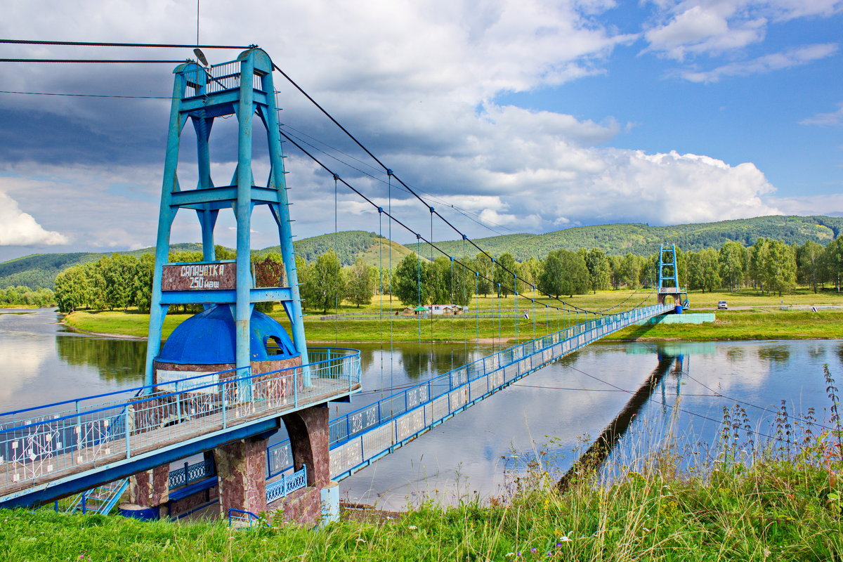 Мост в селе Комсомол - val-isaew2010 Валерий Исаев