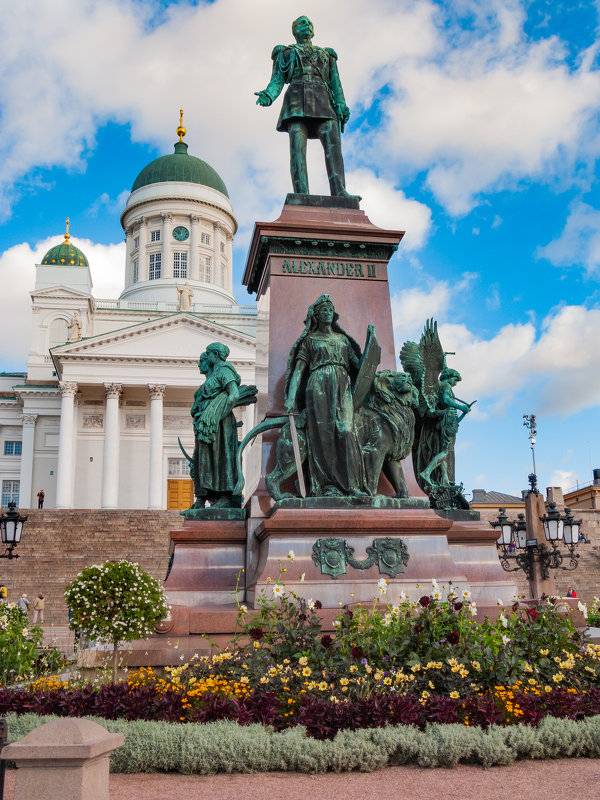 Памятник Александру II в Хельсинки. - Борис Калитенко