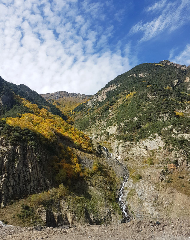 по дороге в Южную Осетию - Батик Табуев