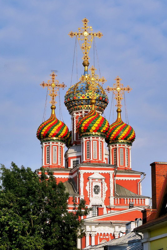 Красавица Строгановская церковь в Нижнем Новгороде - Ирина Беркут