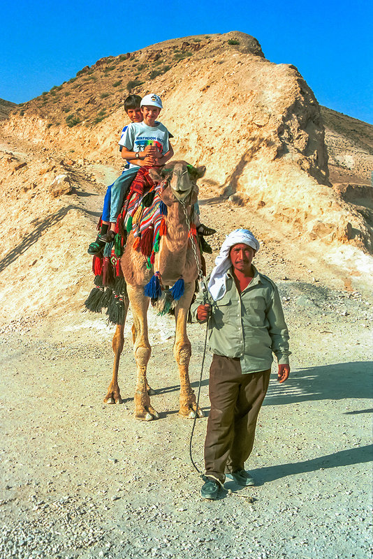 Бедуинский верблюдосервис. Нулевая точка поверхности Земли от уровня моря. - Игорь Герман