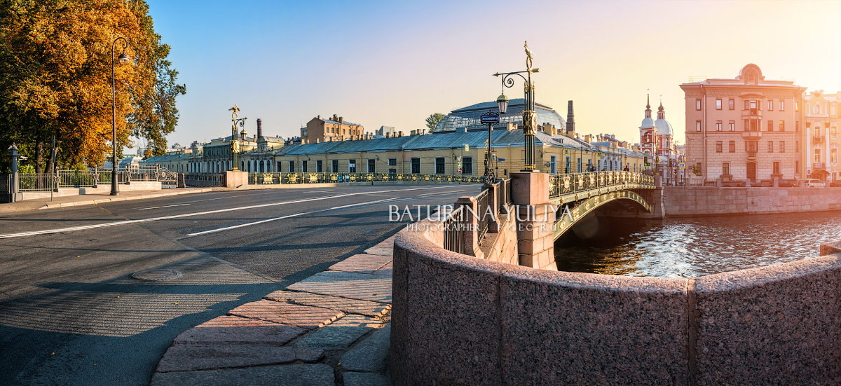 Панорама Пантелеймоновского моста - Юлия Батурина