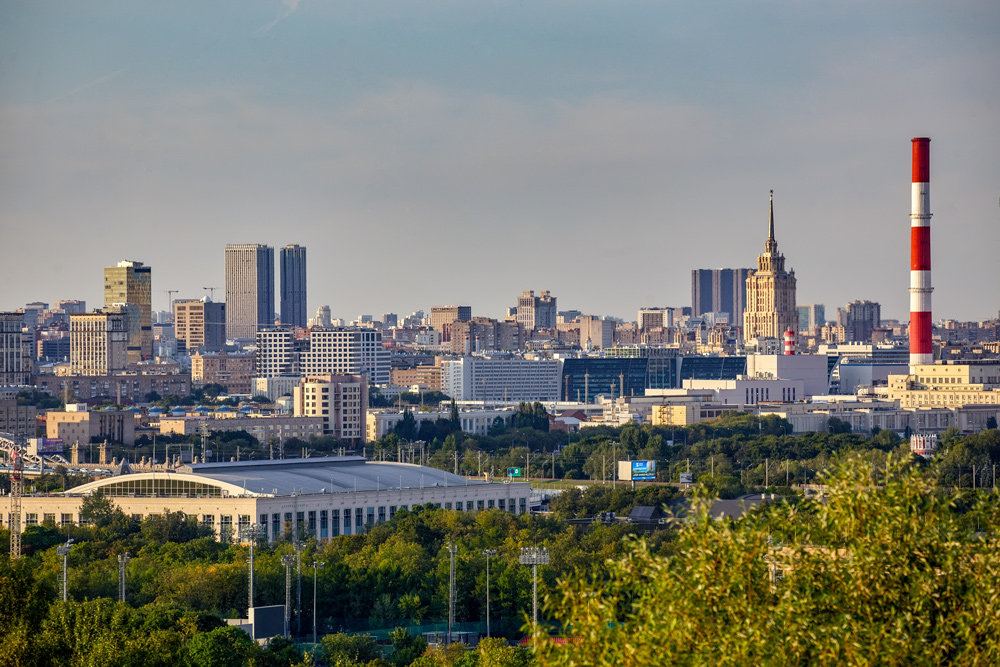 Москва. Городской пейзаж - Николай Николенко