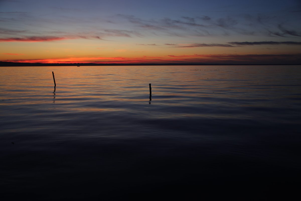 закат на плещеевом озере - Григорий 