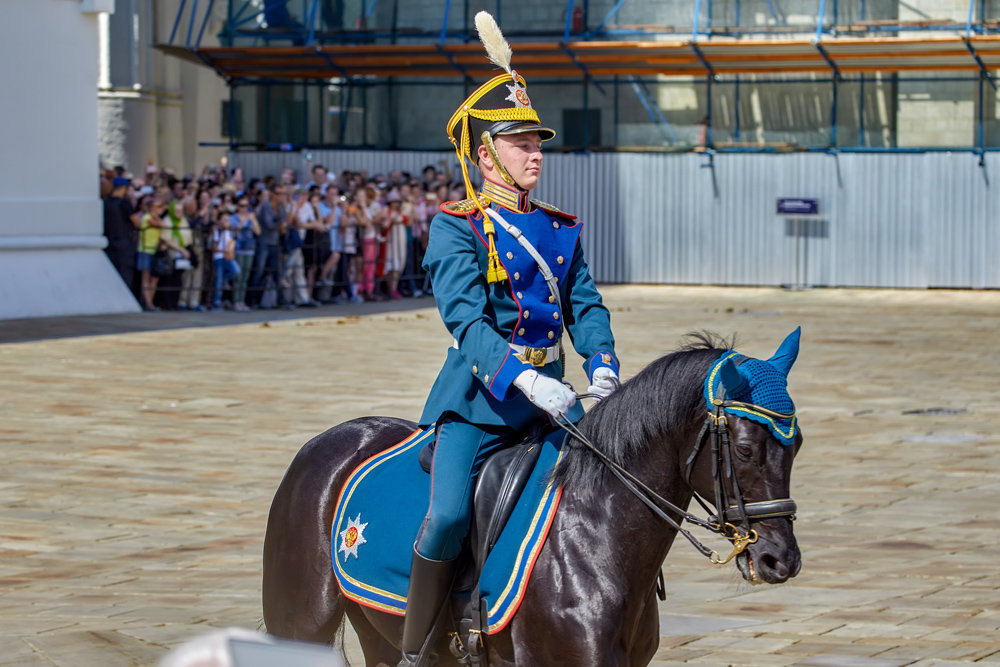 Церемония развода караулов президенского полка - Николай Николенко