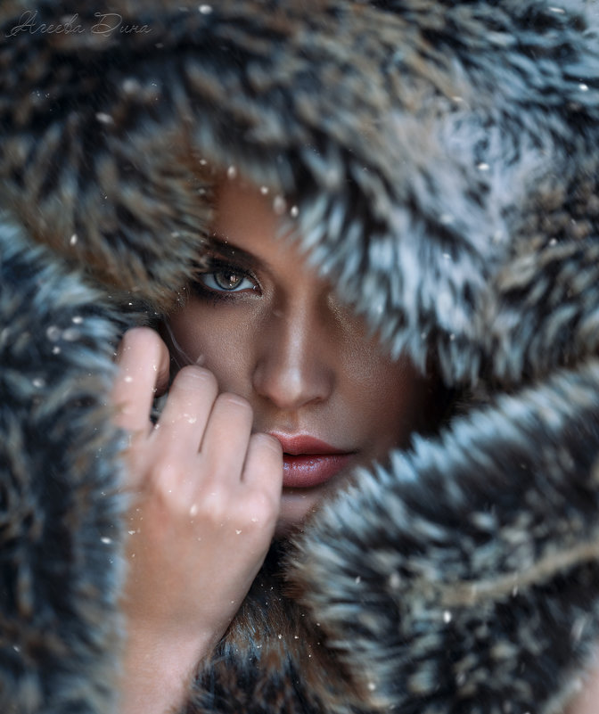 ""Зима близко..."" - Дина Агеева