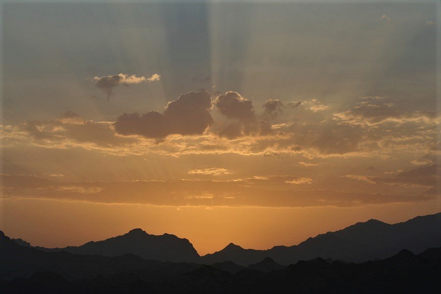 Закат в горах Дахаба - Ветер Странствий.орг 