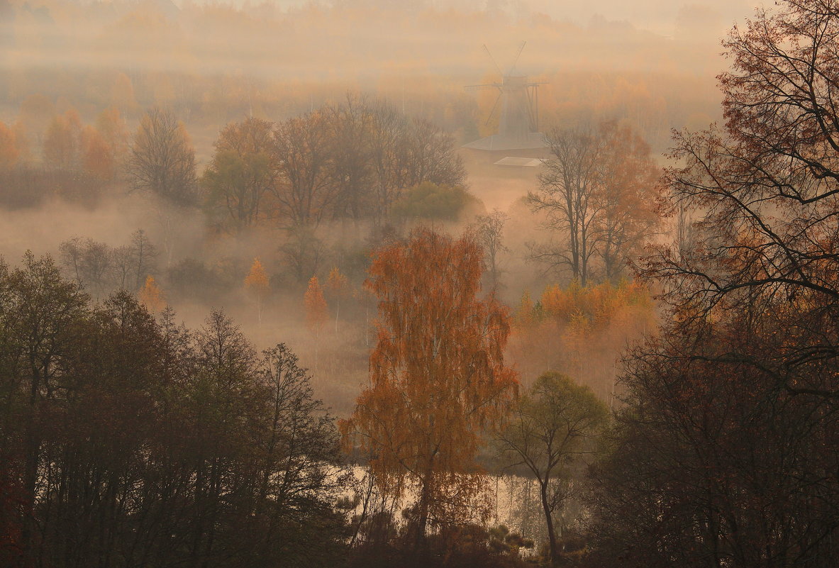 Истра, золотая, туманная осень - Евгений (bugay) Суетинов