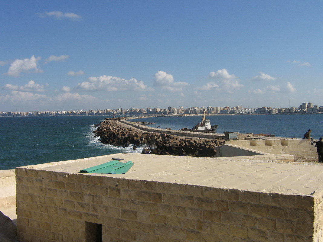 Александрия.Вид на набережую Корниш - tina kulikowa