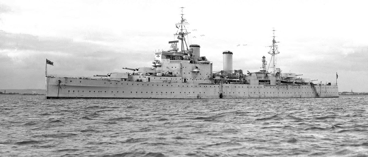 HMS London, heavy cruiser.1947. - Александр 