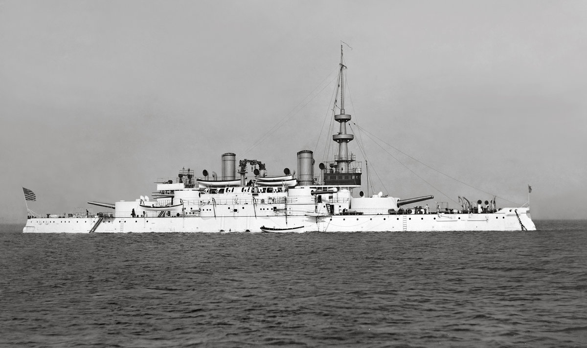 USS battleship "Oregon" (BB-3) .clas Indiana - Александр 