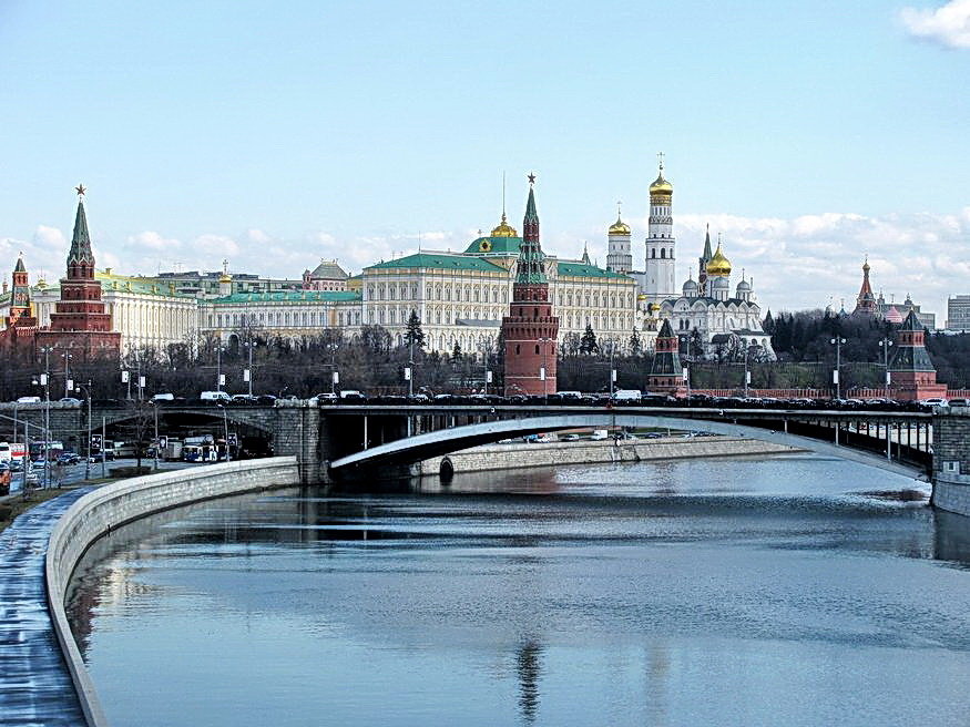 Вид на Кремль с Патриаршего моста - Татьяна Беляева