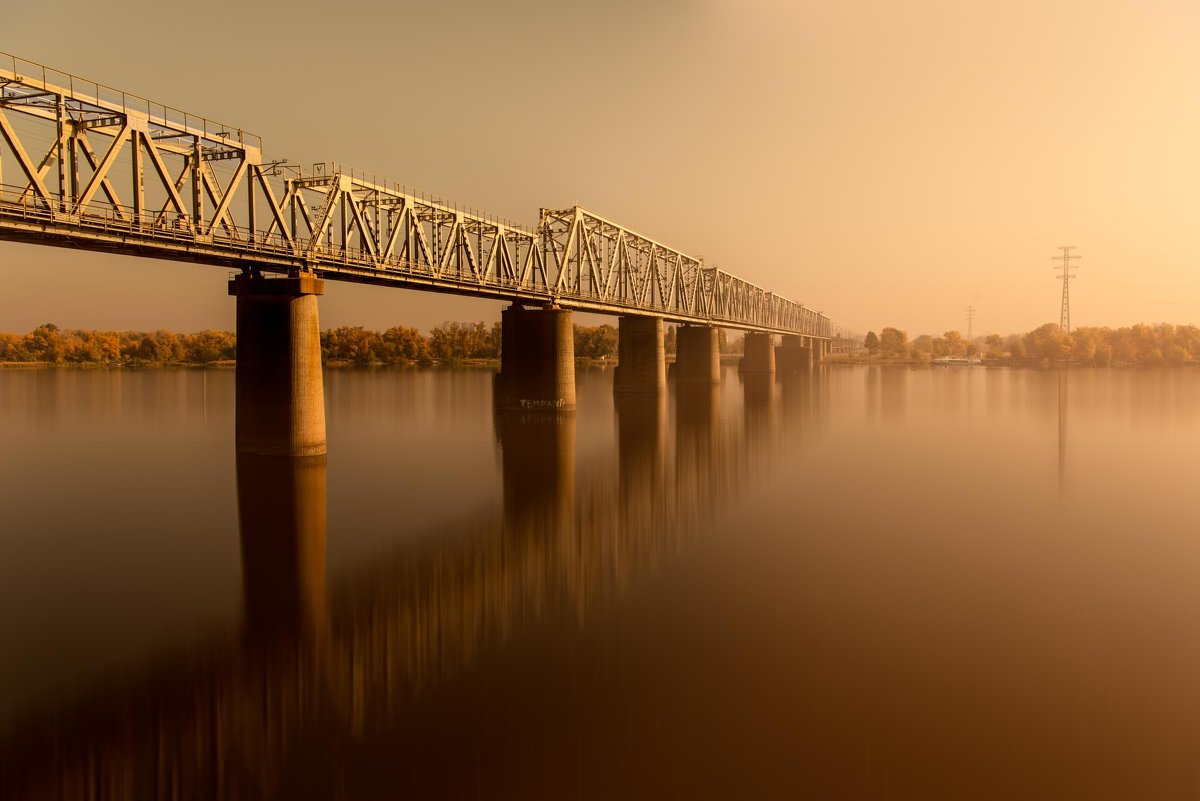 Киевский Петровский железнодорожный мост - Anna Drobyazko