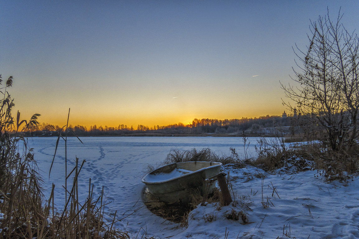 Восход на Якушевском озере - Сергей Цветков