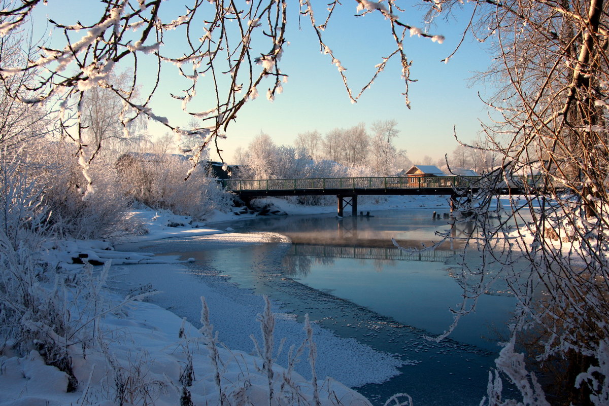 Зимняя речка - Нэля Лысенко