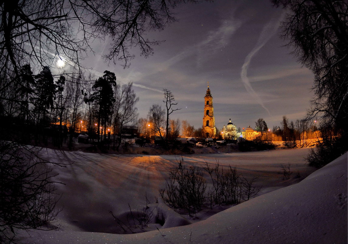 Николо-Берлюковский монастырь зимой